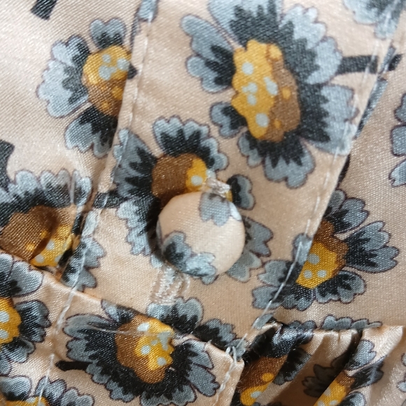 Vanessa Mooney Silk the Elizabeth Dress romper playsuit in daisy print small - Picture 8 of 9